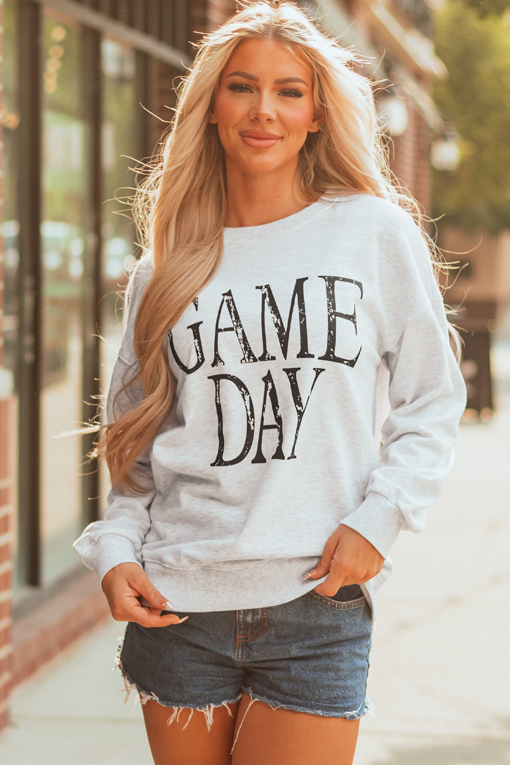 Vintage GAME DAY Sweatshirt